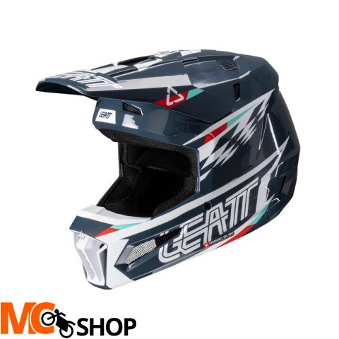 LEATT KASK Z GOGLAMI KIT MOTO 3.5 V25 BLUE LEATT KASK Z GOGLAMI KIT MOTO 3.5 V25 BLUE