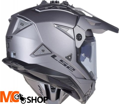 LS2 KASK ADVENTURE MX702 PIONEER II MATT TITAN-06 LS2 KASK ADVENTURE MX702 PIONEER II MATT TITAN-06
