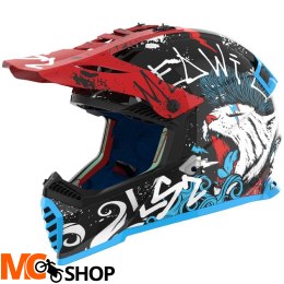 LS2 KASK OFF-ROAD MX437 FAST II JUNIOR STARMAW BLA