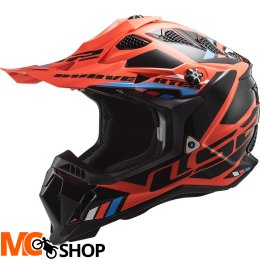 LS2 KASK OFF-ROAD MX700 SUBVERTER EVO STOMP ORA.BL