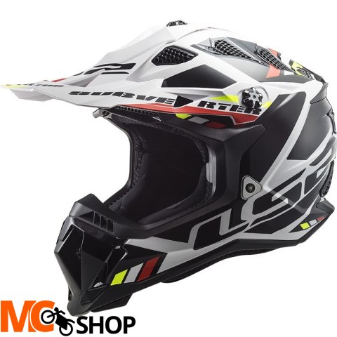 LS2 KASK OFF-ROAD MX700 SUBVERTER EVO STOMP WH.BL