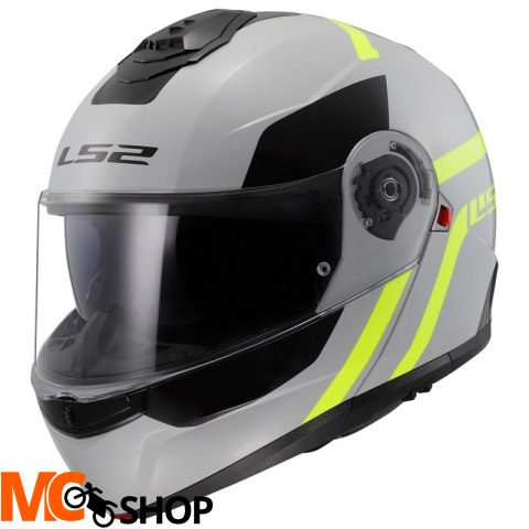 LS2 KASK SYSTEMOWY FF908 STROBE II AUTOX GREY LS2 KASK SYSTEMOWY FF908 STROBE II AUTOX GREY