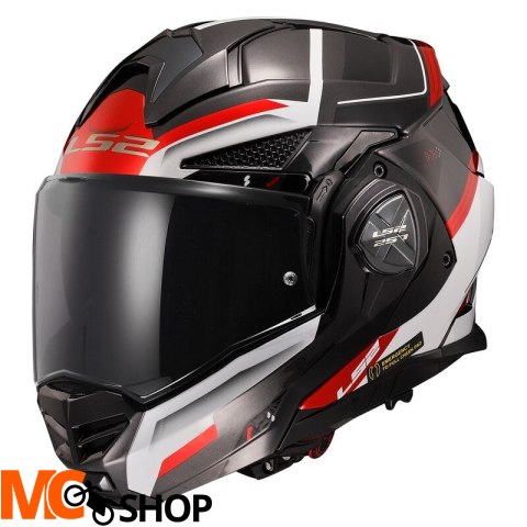 LS2 KASK SZCZĘKOWY FF901 ADVANT X SPECTR BL-WH-RED LS2 KASK SZCZĘKOWY FF901 ADVANT X SPECTR BL-WH-RED