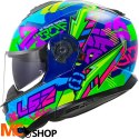 LS2 KASK SZCZĘKOWY FF908 STROBE II SVENT BLUE GREE LS2 KASK SZCZĘKOWY FF908 STROBE II SVENT BLUE GREE