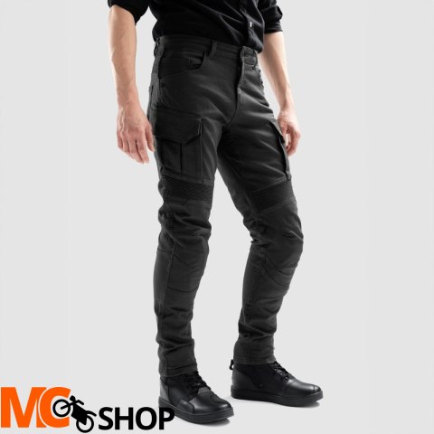 OZONE SPODNIE JEANS FASTER TAPERED FIT BLACK OZONE SPODNIE JEANS FASTER TAPERED FIT BLACK