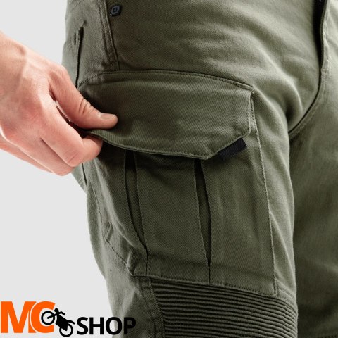 OZONE SPODNIE JEANS FASTER TAPERED FIT OLIVE OZONE SPODNIE JEANS FASTER TAPERED FIT OLIVE