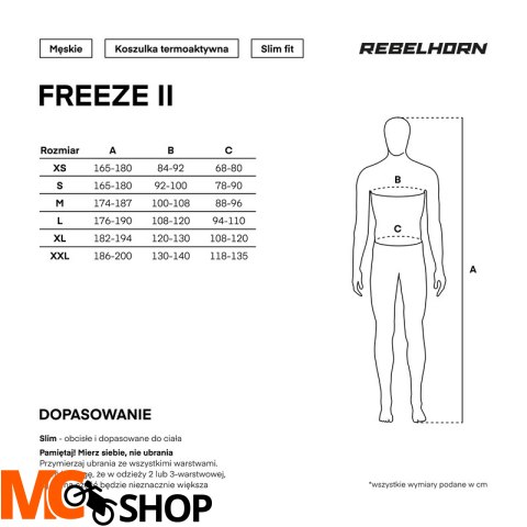 REBELHORN KOSZULKA TERMOAKTYWNA FREEZE II CAMO REBELHORN KOSZULKA TERMOAKTYWNA FREEZE II CAMO