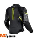 REBELHORN KURTKA SKÓRZANA VELOCE BLACK/GREY/FL YEL REBELHORN KURTKA SKÓRZANA VELOCE BLACK/GREY/FL YEL