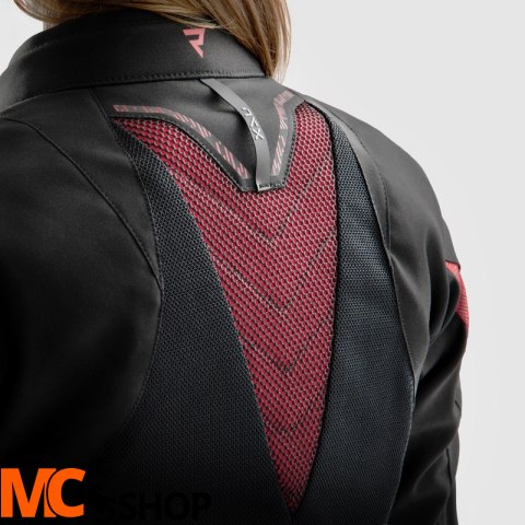 REBELHORN KURTKA TEKSTYLNA JAX LADY BLACK/RED