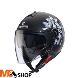 CABERG KASK JET BLENDA RIVIERA V4X MIA CZ MAT/BI/S