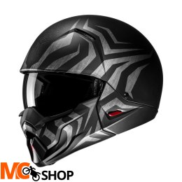 HJC KASK OTWARTY I20 THORN BLACK/SILVER