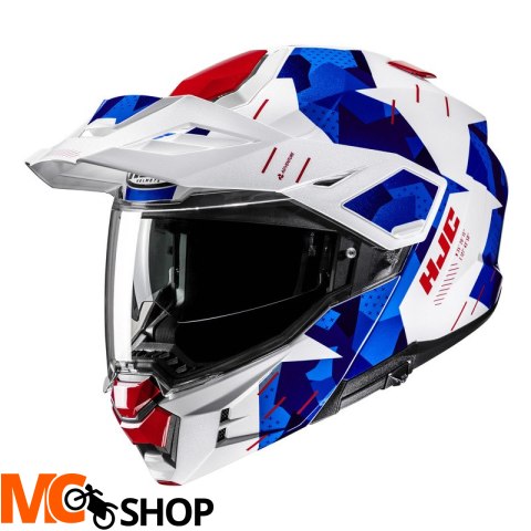 HJC KASK SZCZĘKOWY I80 ROKI WHITE/BLUE HJC KASK SZCZĘKOWY I80 ROKI WHITE/BLUE