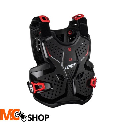 LEATT BUZER JUNIOR PROTECTOR 3.5 BLACK/RED LEATT BUZER JUNIOR PROTECTOR 3.5 BLACK/RED