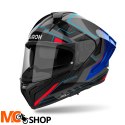 AIROH KASK INTEGRALNY MATRYX ROCKET BLUE/RED GLOSS AIROH KASK INTEGRALNY MATRYX ROCKET BLUE/RED GLOSS