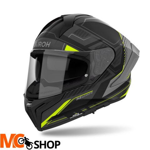 AIROH KASK INTEGRALNY MATRYX ROCKET YELLOW MATT AIROH KASK INTEGRALNY MATRYX ROCKET YELLOW MATT