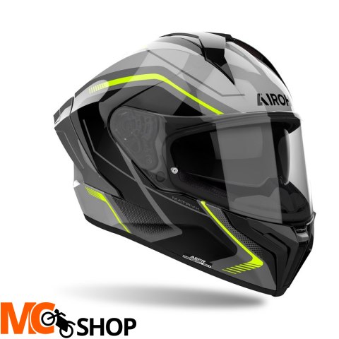 AIROH KASK INTEGRALNY MATRYX WIDE YELLOW GLOSS AIROH KASK INTEGRALNY MATRYX WIDE YELLOW GLOSS