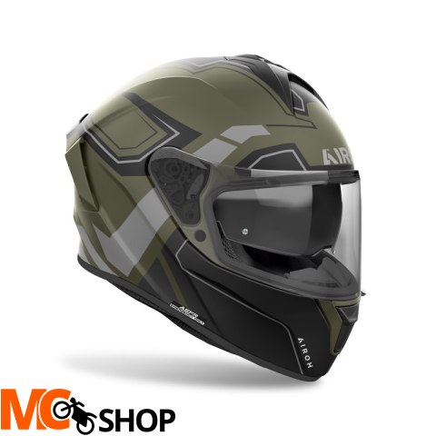 AIROH KASK INTEGRALNY SPARK 2 DART MILI GREEN MATT