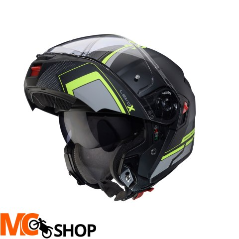 CABERG KASK SZCZ FLIP-UP LEVO X ELITE CZ MAT/SZ/ZÓ CABERG KASK SZCZ FLIP-UP LEVO X ELITE CZ MAT/SZ/ZÓ