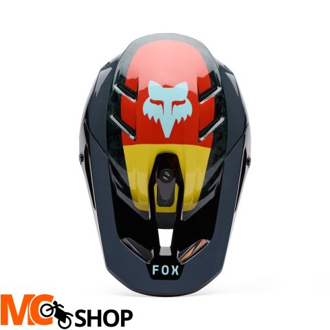 FOX KASK OFF-ROAD V3 RS GRID BLACK/ORANGE FOX KASK OFF-ROAD V3 RS GRID BLACK/ORANGE