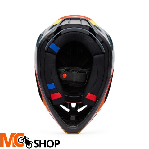 FOX KASK OFF-ROAD V3 RS GRID BLACK/ORANGE FOX KASK OFF-ROAD V3 RS GRID BLACK/ORANGE