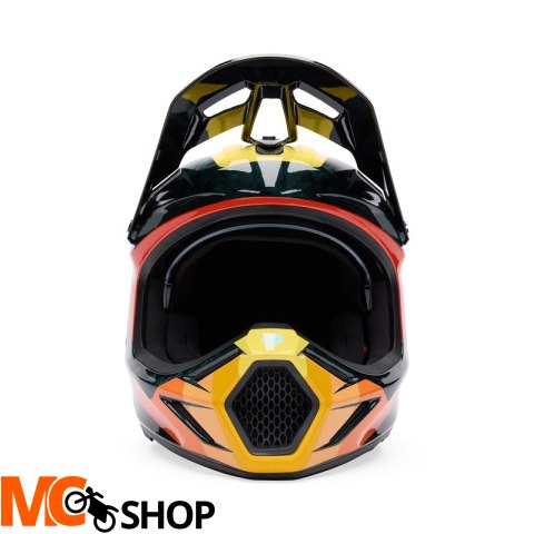 FOX KASK OFF-ROAD V3 RS GRID BLACK/ORANGE FOX KASK OFF-ROAD V3 RS GRID BLACK/ORANGE