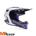 FOX KASK OFF-ROAD V3 RS GRID BLACK/PURPLE FOX KASK OFF-ROAD V3 RS GRID BLACK/PURPLE