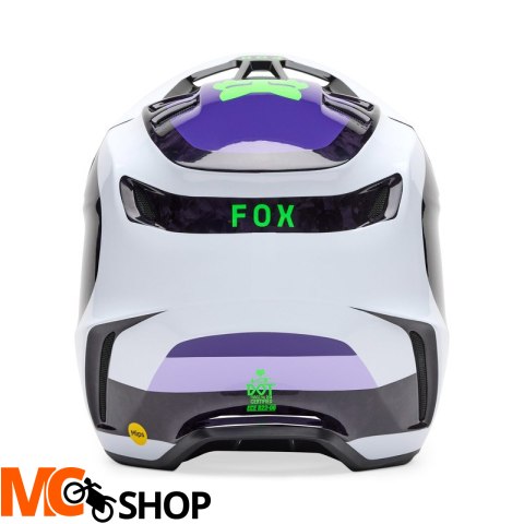 FOX KASK OFF-ROAD V3 RS GRID BLACK/PURPLE FOX KASK OFF-ROAD V3 RS GRID BLACK/PURPLE