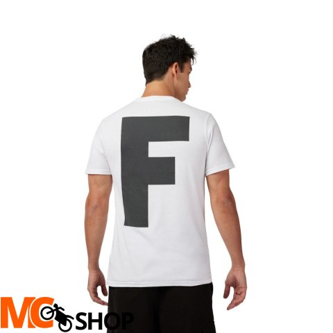 FOX T-SHIRT BIG F PREM OPTIC WHITE FOX T-SHIRT BIG F PREM OPTIC WHITE
