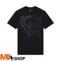 FOX T-SHIRT IMAGE SKULL PREM BLACK FOX T-SHIRT IMAGE SKULL PREM BLACK