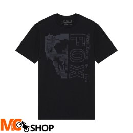 FOX T-SHIRT IMAGE SKULL PREM BLACK