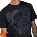 FOX T-SHIRT IMAGE SKULL PREM BLACK FOX T-SHIRT IMAGE SKULL PREM BLACK