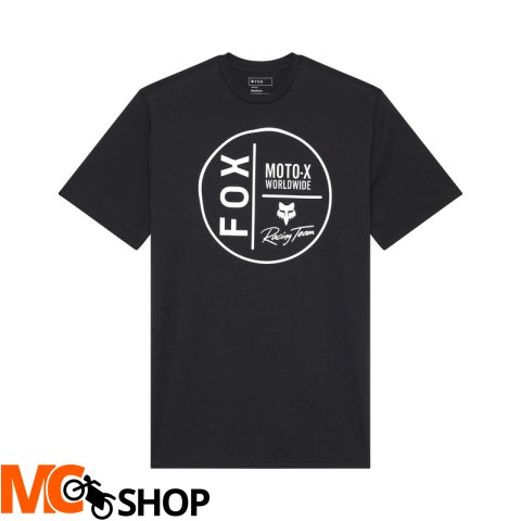 FOX T-SHIRT WORLDWIDE PREM BLACK FOX T-SHIRT WORLDWIDE PREM BLACK