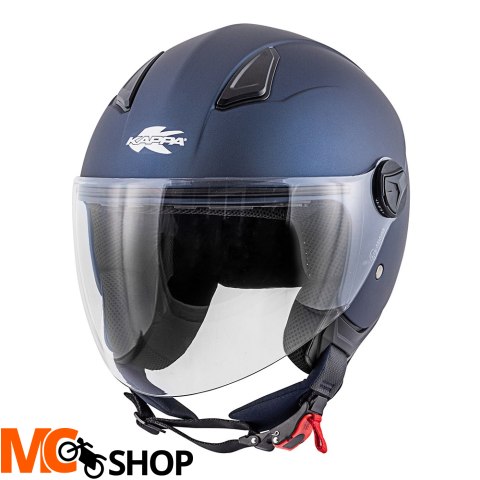 KAPPA KASK JET KV28 EVO SOLID JUNIOR NIEBIESKI MAT KAPPA KASK JET KV28 EVO SOLID JUNIOR NIEBIESKI MAT
