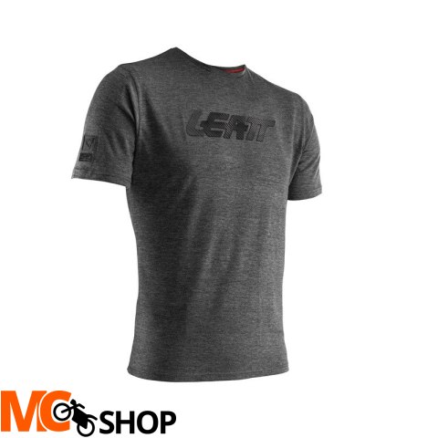 LEATT T-SHIRT CODZIENNY PREMIUM BLACK LEATT T-SHIRT CODZIENNY PREMIUM BLACK