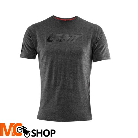LEATT T-SHIRT CODZIENNY PREMIUM BLACK LEATT T-SHIRT CODZIENNY PREMIUM BLACK