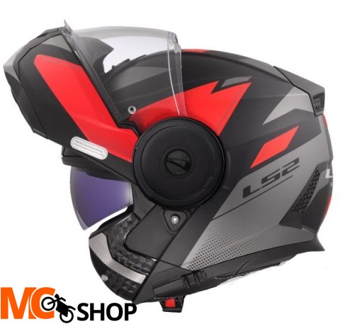 LS2 KASK MODUŁOWY FF902 SCOPE II DURIA M.BLACK RED LS2 KASK MODUŁOWY FF902 SCOPE II DURIA M.BLACK RED