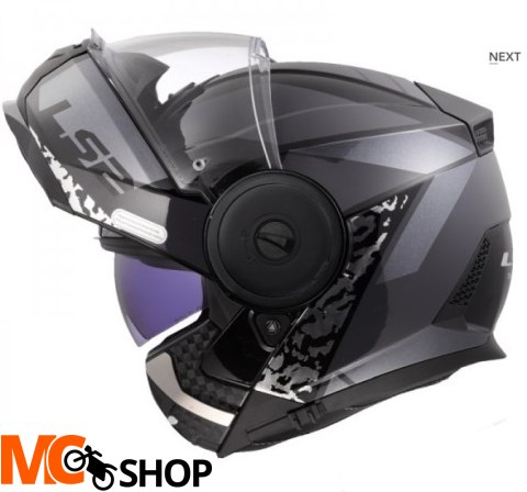 LS2 KASK MODUŁOWY FF902 SCOPE II OXYD BLACK TITAN LS2 KASK MODUŁOWY FF902 SCOPE II OXYD BLACK TITAN