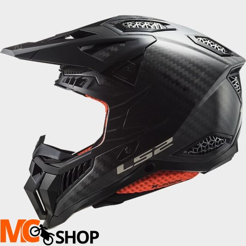 LS2 KASK OFF-ROAD MX703 C X-FORCE FIM MATT CARBON LS2 KASK OFF-ROAD MX703 C X-FORCE FIM MATT CARBON
