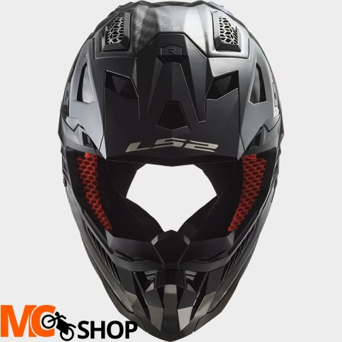 LS2 KASK OFF-ROAD MX703 C X-FORCE FIM MATT CARBON LS2 KASK OFF-ROAD MX703 C X-FORCE FIM MATT CARBON
