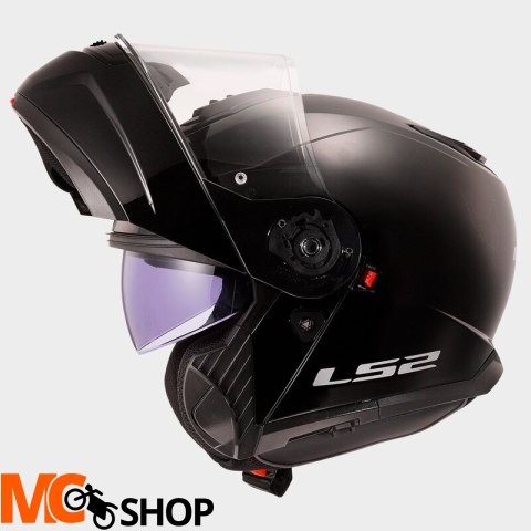 LS2 KASK SZCZĘKOWY FF908 STROBE II SOLID BLACK