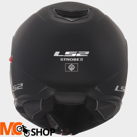 LS2 KASK SZCZĘKOWY FF908 STROBE II SOLID BLACK