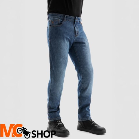 REBELHORN SPODNIE JEANS BRONCO MONOLAYER WASHED BL REBELHORN SPODNIE JEANS BRONCO MONOLAYER WASHED BL