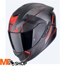 SCORPION KASK INTE EXO-1400 II INTENSIO MAT BK-RED