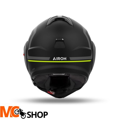 AIROH KASK SYSTEMOWY MATHISSE II GENIUS YELLOW MAT AIROH KASK SYSTEMOWY MATHISSE II GENIUS YELLOW MAT