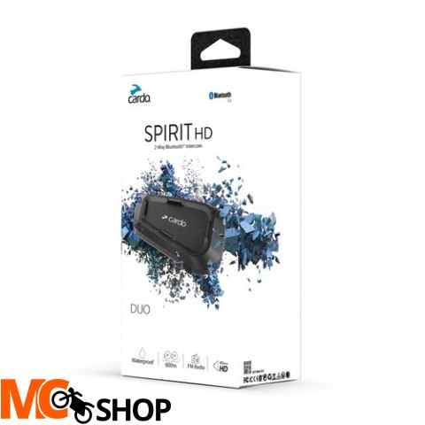 CARDO INTERKOM SPIRIT HD DUO CARDO INTERKOM SPIRIT HD DUO