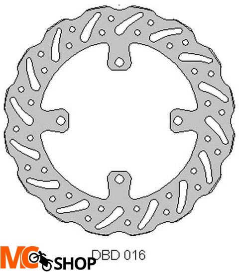 DELTA BRAKING ONL_DBD016G TARCZA HA PRZÓD KAWASAKI