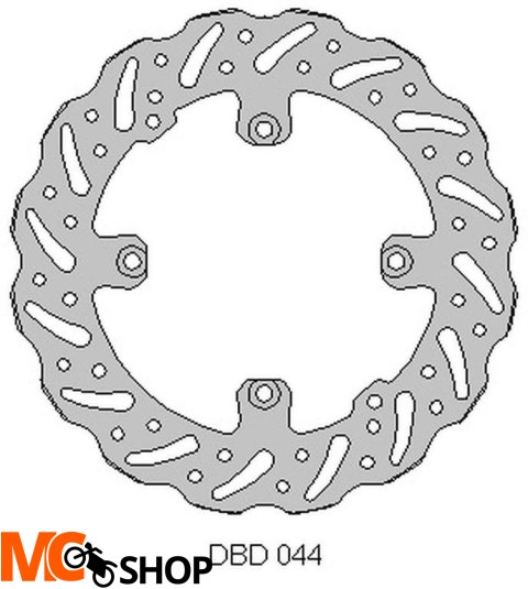 DELTA BRAKING ONL_DBD044G TARCZA HAMULC PRZÓD BETA