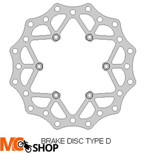 DELTA BRAKING ONL_DBD056D TARCZA HAMUL TYŁ BETA 2T