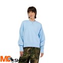 FOX BLUZA LADY WORDMARK OVERSIZED FLEECE CRE BLUE