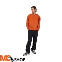 FOX BLUZA WORDMARK OVERSIZED FLEECE CREW COGNAC FOX BLUZA WORDMARK OVERSIZED FLEECE CREW COGNAC
